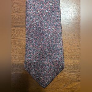 Vtg Brooks Brothers Silk Tie | 80s 90s Paisley Made in USA